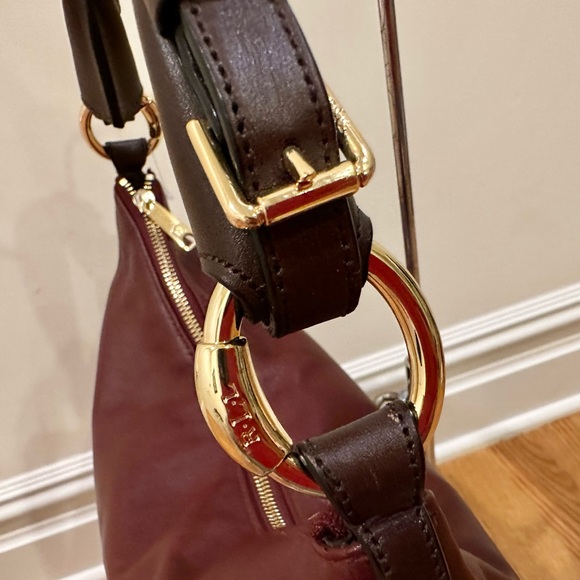 Lauren by Ralph Lauren  Dark Maroon Hobo bag - Picture 6 of 15